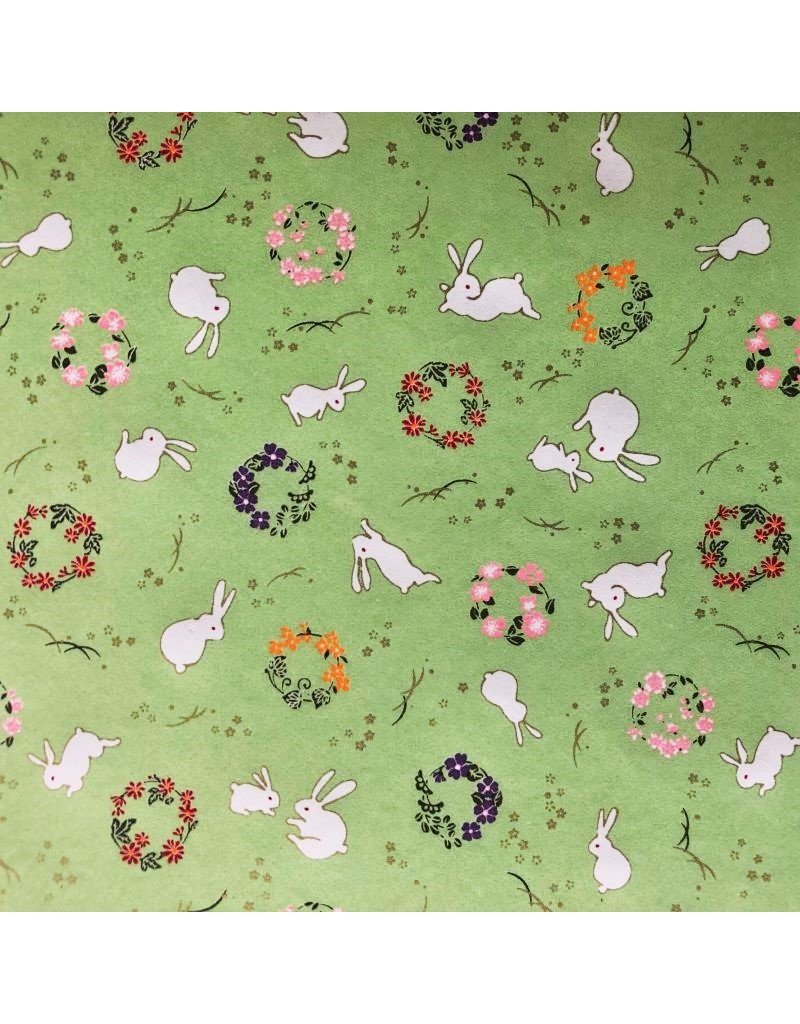 Japans papier met konijntjes print