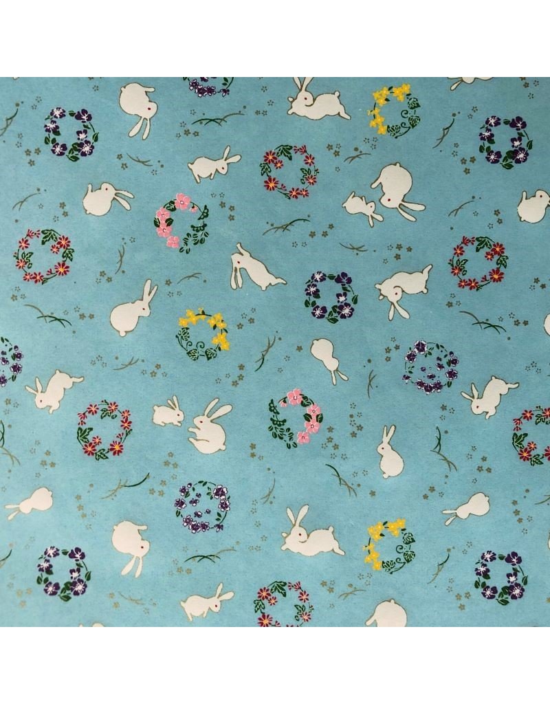 Papier japonais petites lapins