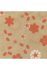 Papier lokta avec impression rétro