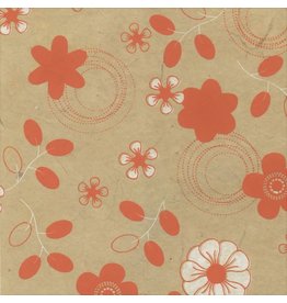 NE812 Papier lokta avec impression rétro