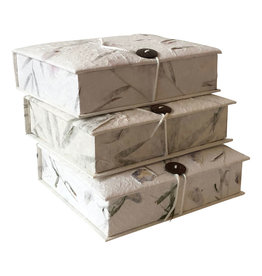 TH361 - Keepsake box with flower/leaf design