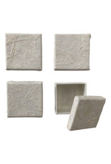 TH281 - Lot de 4 boîtes en écorce d'arbre