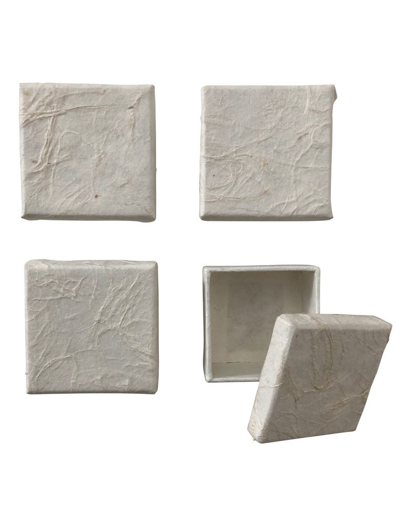 TH281 - Set of 4 tree bark boxes