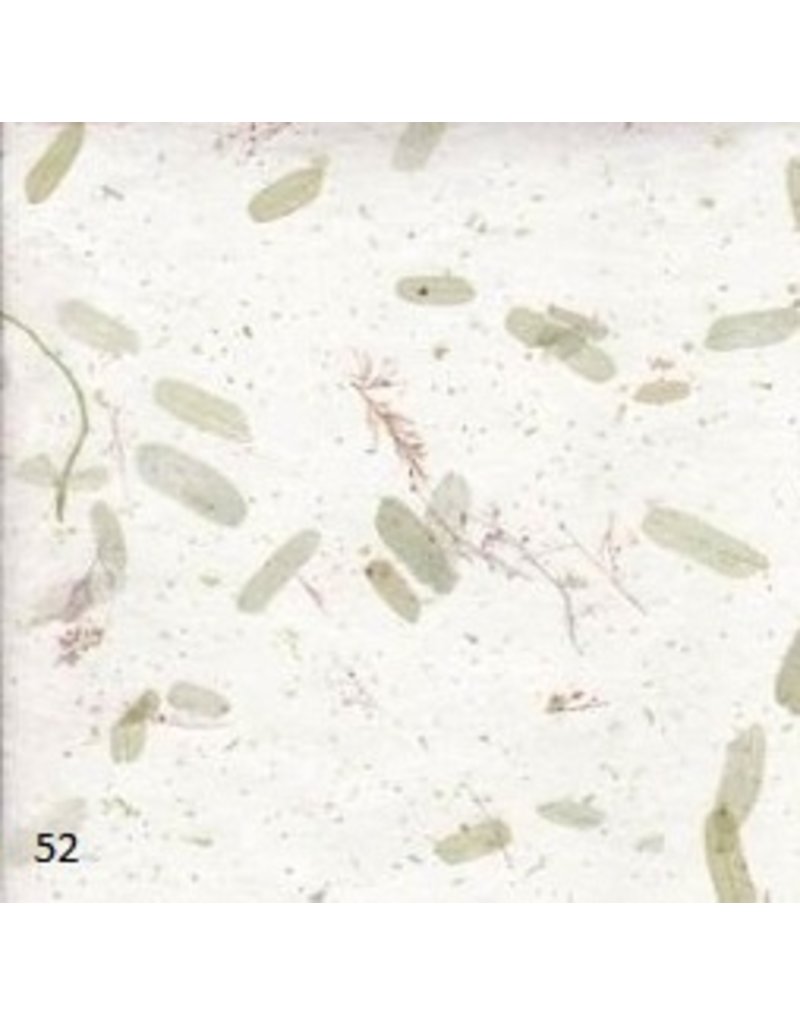 TH866 - Mulberry paper with tamarind leaves