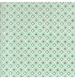 AE211 Papier de coton avec motif de karo