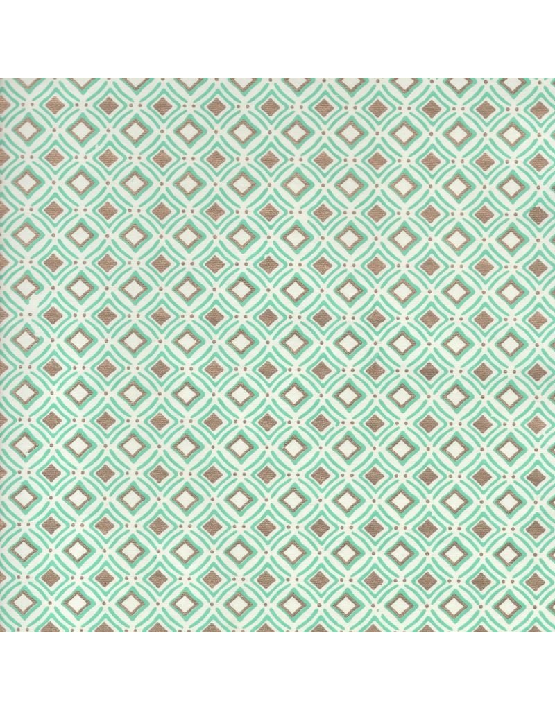 Baumwollpapier mit Karo-aufdruck