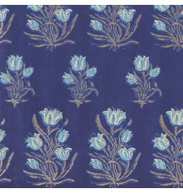 AE210 Papier de coton a motif floral