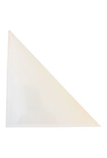 zelfklevende insteekhoes driehoek, 17x17cm, set van 6 stuks
