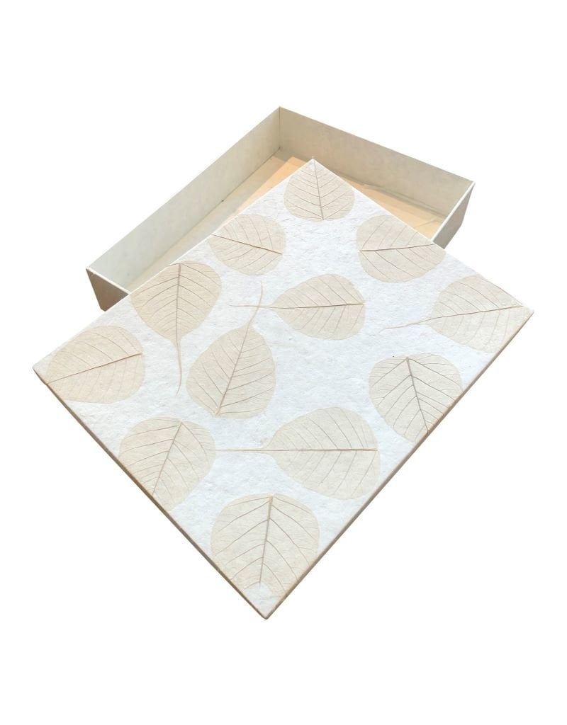 Memorybox with Bodhi leaves