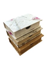 business card box, mulberry paper