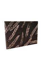 Gastenboek amala leaf print op lokta papier