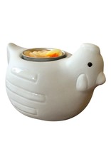 Porcelain animal/candle.