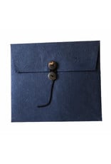 Set of  6 envelopes, buttonclosure