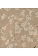 Lokta paper with japanese floral print