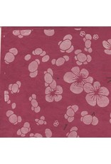 Lokta paper with japanese floral print