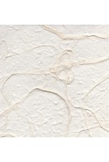 Papier de mûrier avec des fibres
