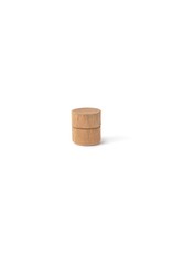 . Biodegradable urn, covered with mulberry bark