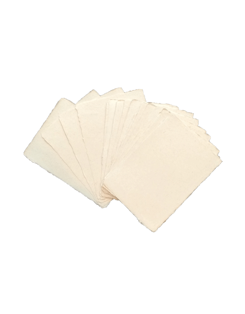 Ensemblede 25 cartes papier Gampi