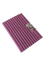 Diary with stripes print