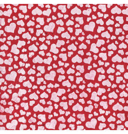 NE855 - Lokta papier met hartjes print