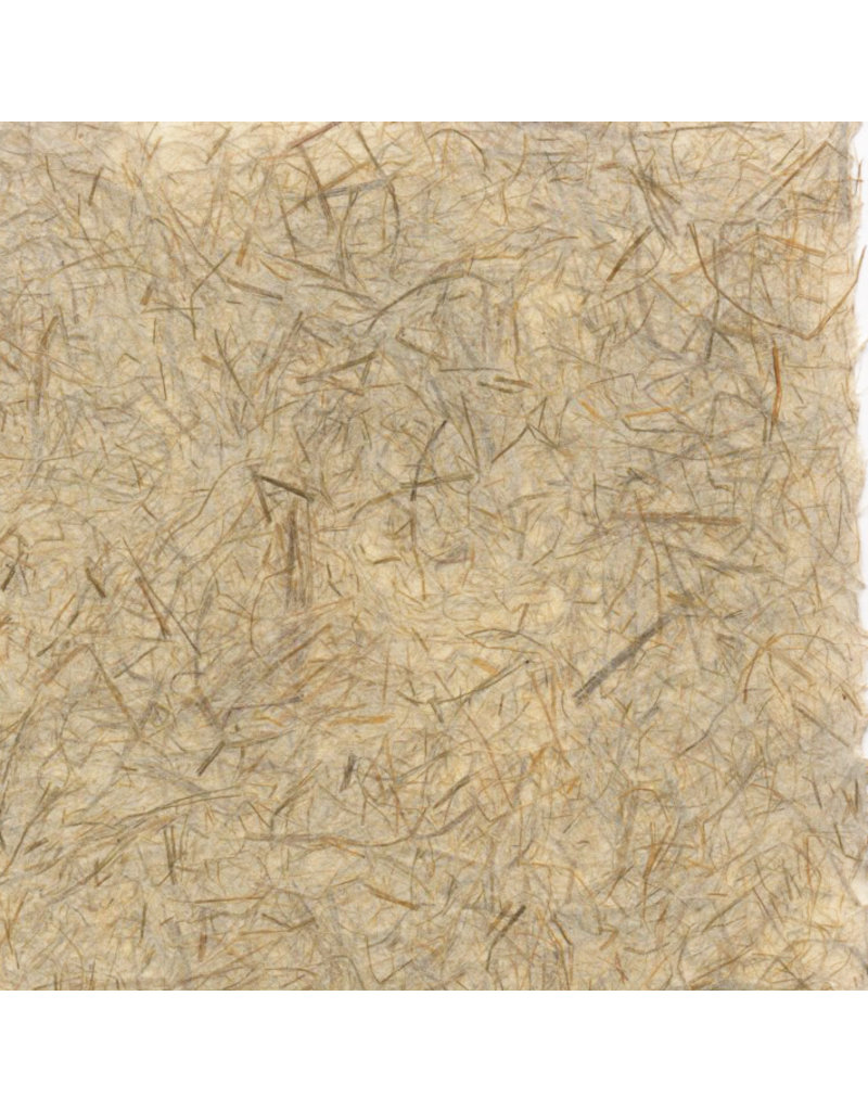 Gampi paper with cogon fibers