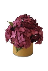 Handmade flowers in a flowerpot