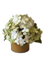 Handmade flowers in a flowerpot