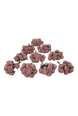 Set 100 flowers of mulberry paper M