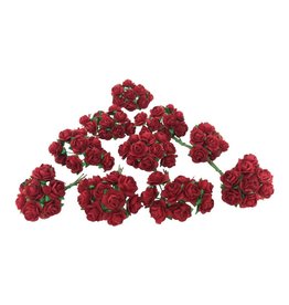 TH407 Set 100 fleurs de papier de mûrier M