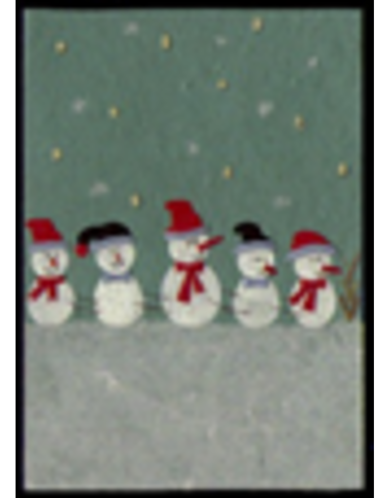 . Set 6 Karten / Umschläge mit Weihnachtsmotiv