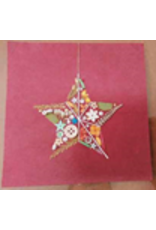. Set 6 Kaarten/enveloppen met Kerstdessin