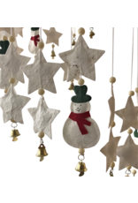 . Mobile with snowmen