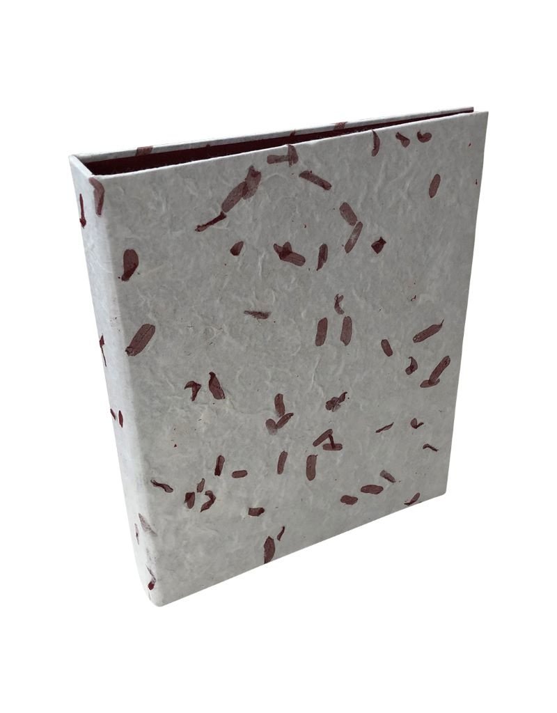 Condoleance register  mulberry/tamarinde blaadjes