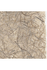 Gampi paper with cogon and fibres