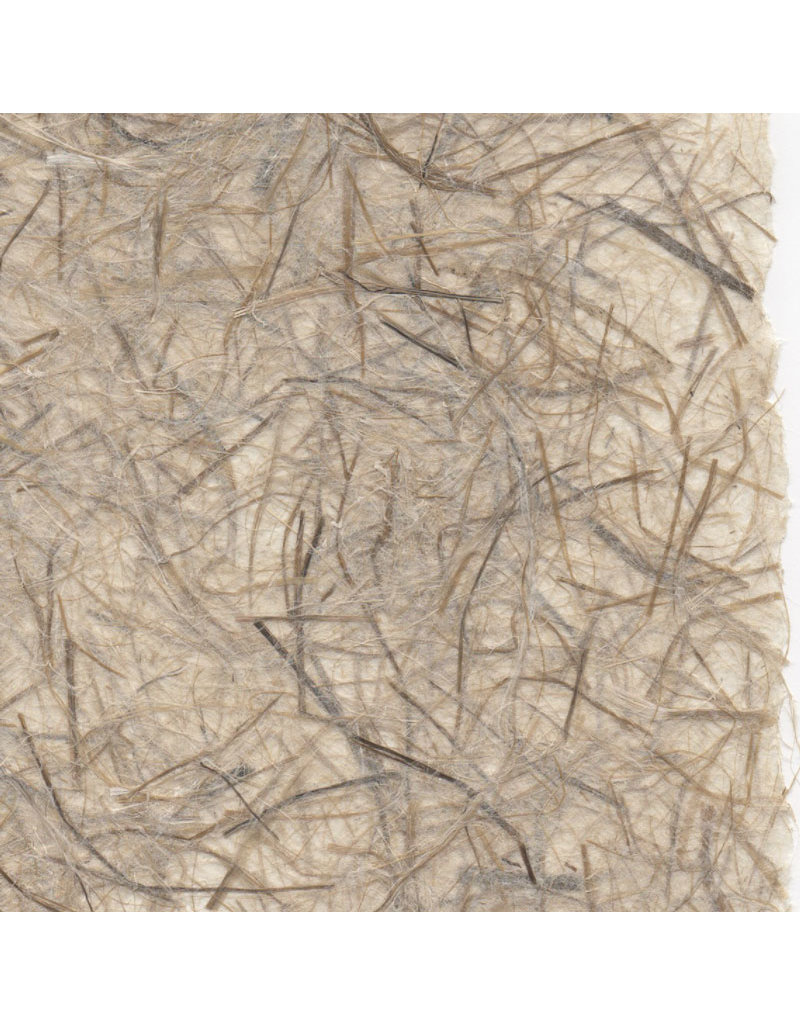 Gampi with cogongrass and fibers,