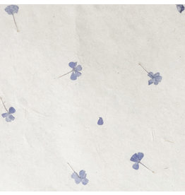 PN275 Gampi paper with forget-me-nots