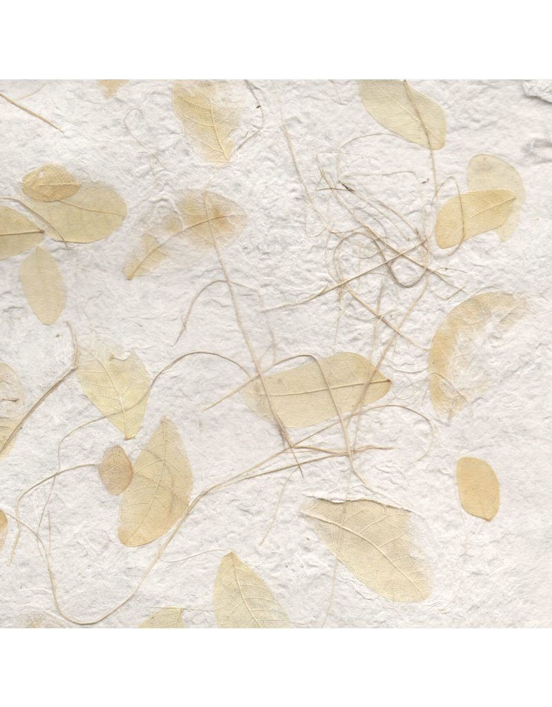 Mulberry paper with monkey leaves in 2 colors