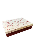 Boîte de rangement papier mûrier / feuille de tamarin