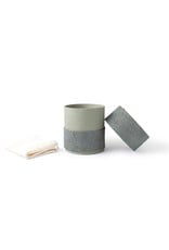 . Eco urn bekleed met natuurpapier