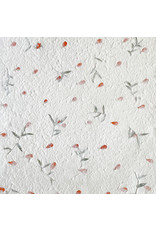 Papier de mûrier melange de fleurs