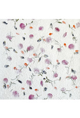 TH863 - Mulberry papier met bloemenmix