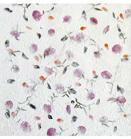 TH863 - Maulbeer-Papier mit Blumenmix