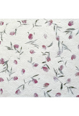 TH799 - Mulberry paper with bougainville