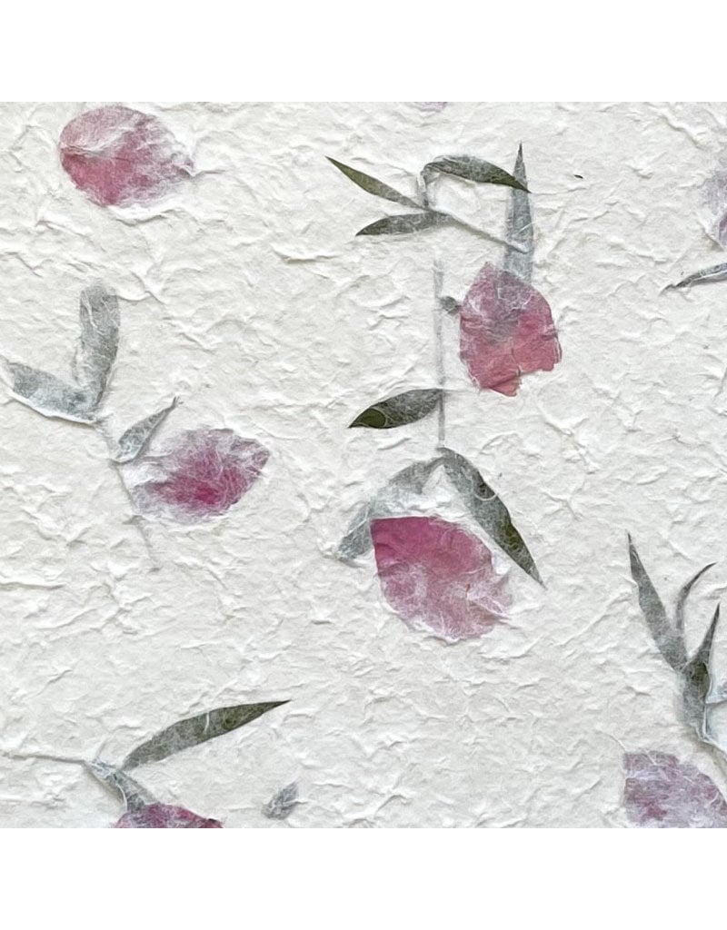 Mulberrypaper with bougainville