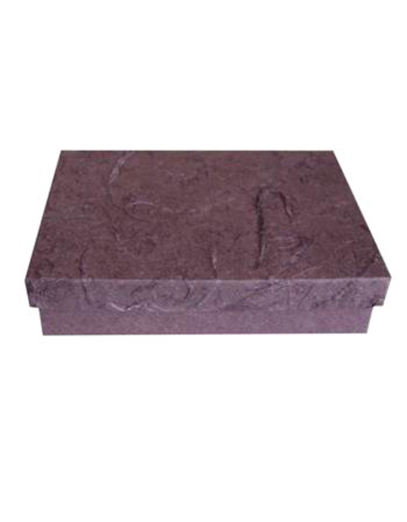 TH536 - A6-size box with tree bark fibres