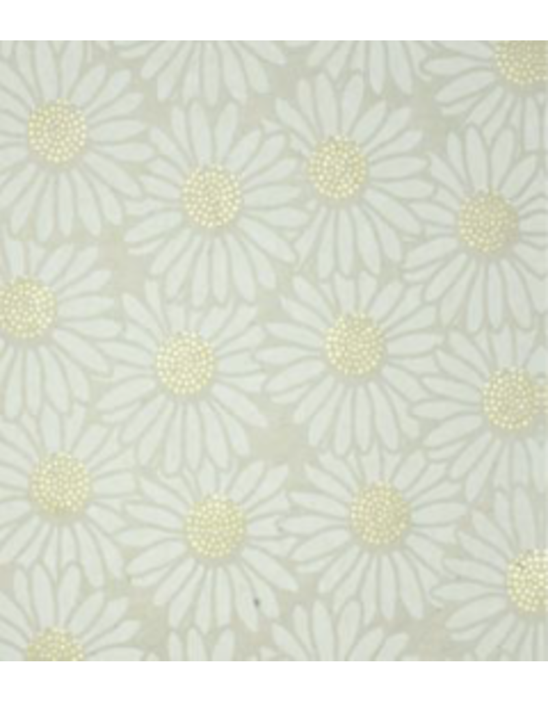 Lokta paper with daisies