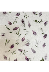 TH896 - Mulberry papier Chong co bloemen