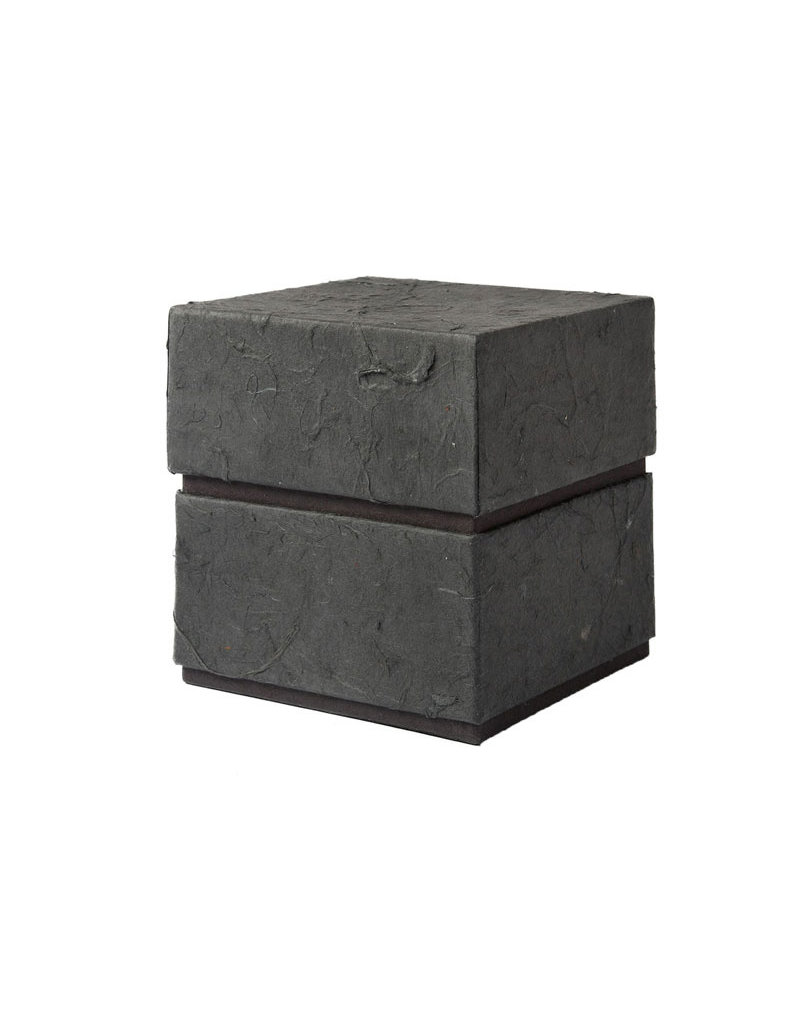 . Urne écologique en forme de cube L