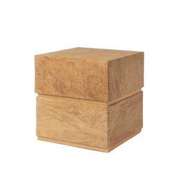 . TD401  Eco urn, cube shape, M