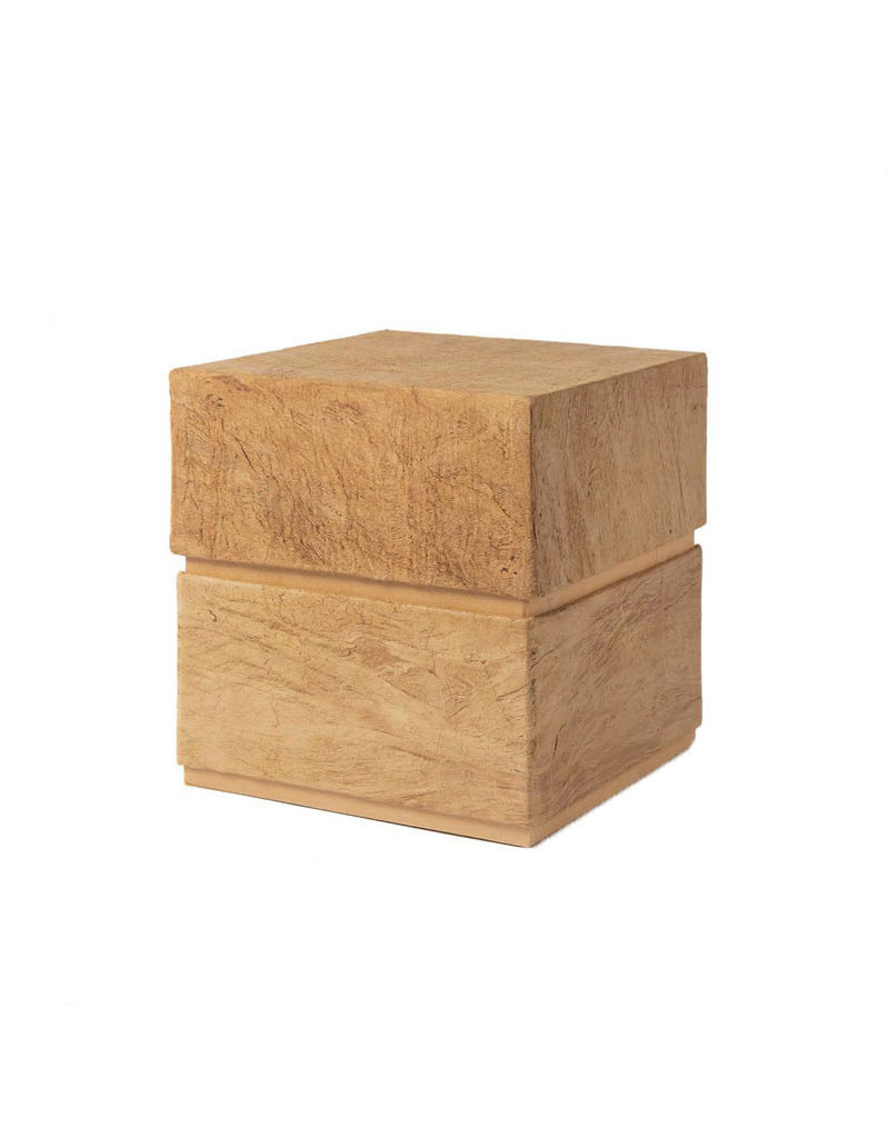 . TD401  - Eco urn kubus 15,3x14,5cm